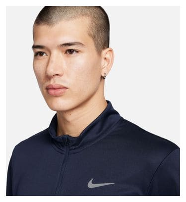 Canotta da uomo Nike Pacer Blue 1/2 Zip