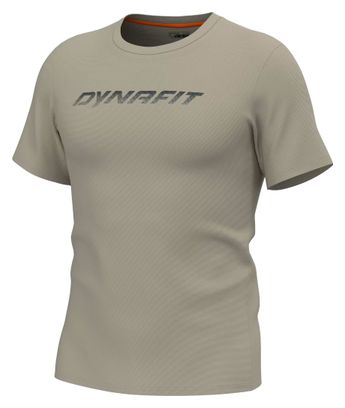 Camiseta Dynafit Trail Reflective Beige para hombre