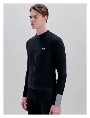 POC Cadence Thermal Lite Langarm-Trikot für Herren, schwarz