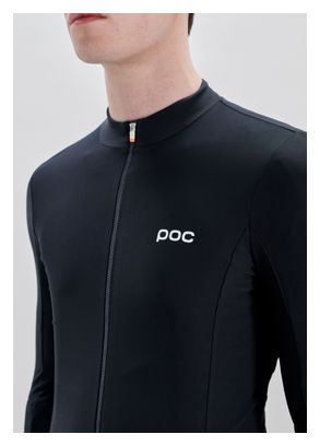 POC Cadence Thermal Lite Langarm-Trikot für Herren, schwarz