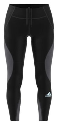 Adidas Mujer Run Prime Azul Long Tights Negro