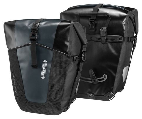 Paire de Sacoches de Porte-Bagages Ortlieb Back-Roller Pro Classic 70L Gris Asphalt Noir