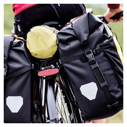 Paire de Sacoches de Porte-Bagages Ortlieb Back-Roller Pro Classic 70L Gris Asphalt Noir
