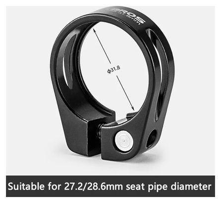 clamp of serrage stem of saddle 31,8 mm for MTB