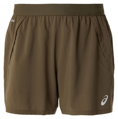 Asics Road Shorts 5in Khaki Men