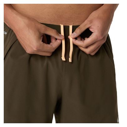 Asics Road Shorts 5in Khaki Men