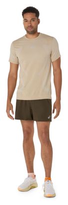 Asics Road Shorts 5in Khaki Men