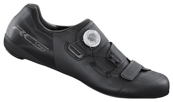 Par de zapatillas Shimano RC502 Wide Road Negras