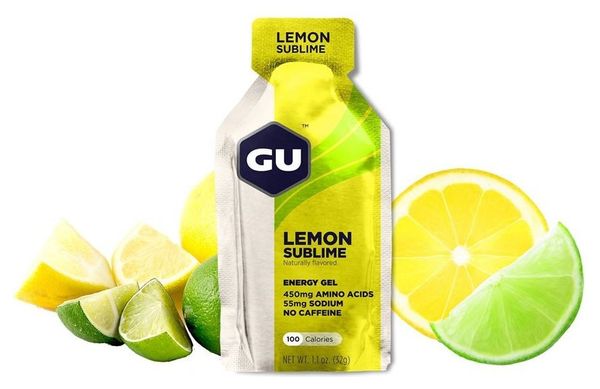 GU Energy Gel Lemon gusto intenso