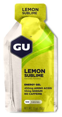 GU Gel énergétique ENERGY Citron Intense 32g