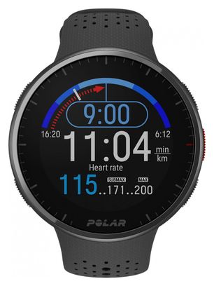 Polar Pacer Pro GPS Horloge Carbon Grey