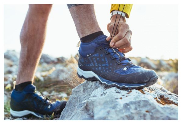 Quechua FH500 Blue Hiking Shoes for Men