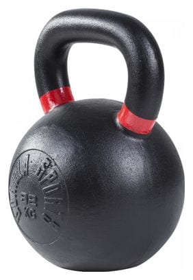 Kettlebell en fonte noir avec couleur rayé poignées disponible de 4kg  à 32kg - Haltère russe - Poids : 32 KG