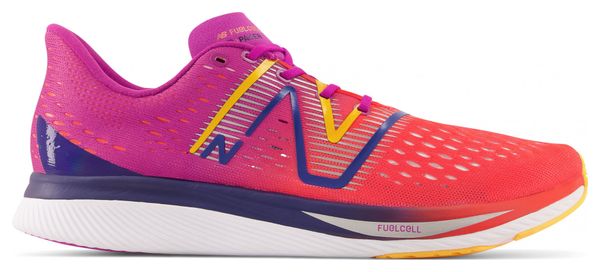 New Balance FuelCell SuperComp Pacer v1 Pink Blue Running Shoes