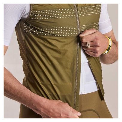 Rapha Brevet III Men's Green Windbreaker