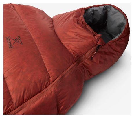 Saco de dormir Simond MT900 10° Rojo