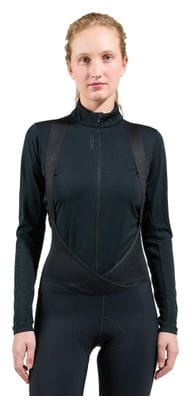 Damen Radhose Odlo Zeroweight Warm Schwarz