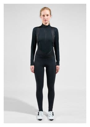 Damen Radhose Odlo Zeroweight Warm Schwarz