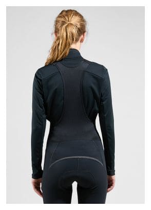 Damen Radhose Odlo Zeroweight Warm Schwarz