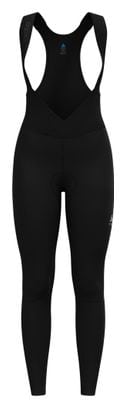 Damen Radhose Odlo Zeroweight Warm Schwarz