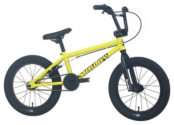 BMX Sunday Blueprint 16  Jaune Brillant