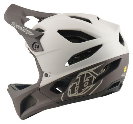 Casque Integral Troy Lee Designs Stage Mips Drone Pumice Beige/Marron