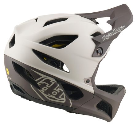 Casque Integral Troy Lee Designs Stage Mips Drone Pumice Beige/Marron