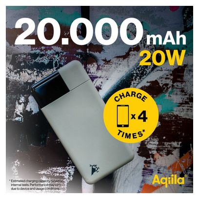 Batterie externe 20000mAh 20W Moss