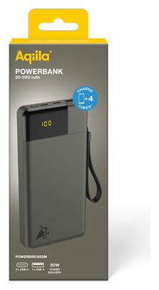 Batterie externe 20000mAh 20W Moss