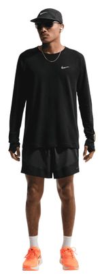 Short Nike Stride Plus 5in Noir Homme