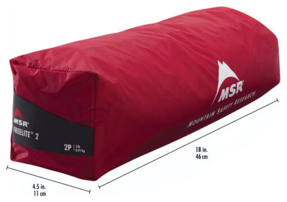 Tente Autoportante MSR FreeLite 2 V3 Vert