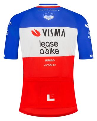 Visma Team French Champion Short-Sleeve Jersey | Lease a Bike Tricolore 2026 Men's