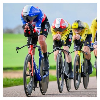 Visma Team French Champion Short-Sleeve Jersey | Lease a Bike Tricolore 2026 Men's