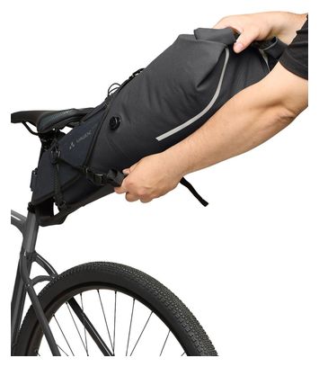 Borsa da sella per bici Vaude Trailsaddle Cage da 15 litri, nera