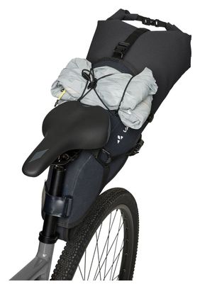 Borsa da sella per bici Vaude Trailsaddle Cage da 15 litri, nera