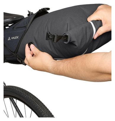 Borsa da sella per bici Vaude Trailsaddle Cage da 15 litri, nera