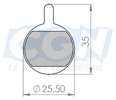 Plaquette VX Organique VX829