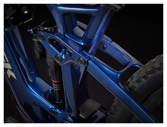 VTT Électrique Tout-Suspendu Trek Fuel EXe 9.8 Shimano XT 12V 360 Wh 29'' Bleu Mulsanne 2023