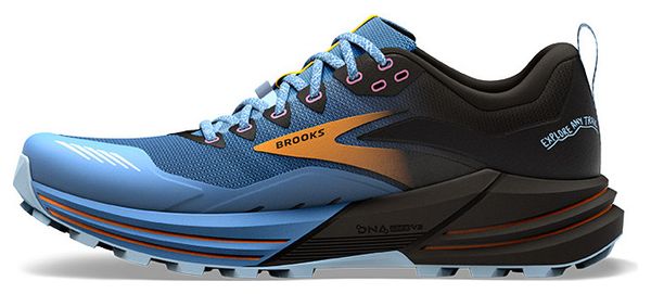 Chaussures de Trail Running Brooks Femme Cascadia 16 Bleu Noir 42