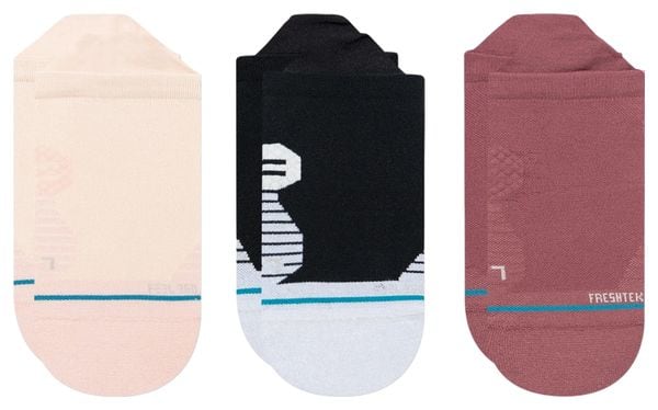 Stance Circuit Socks Pink/Black (Set of 3 pairs)