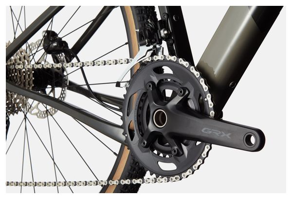 Gravel Bike Cannondale Topstone Carbon 4 Shimano GRX 10V 700 mm Olivgrün