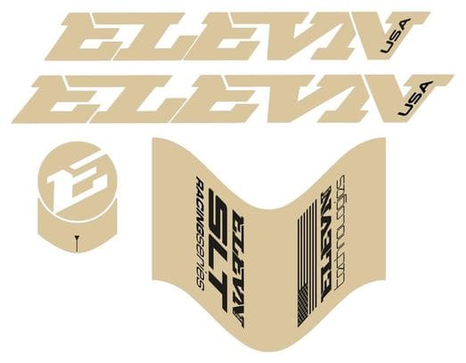 Elevn 22 Handlebars stickers Sand