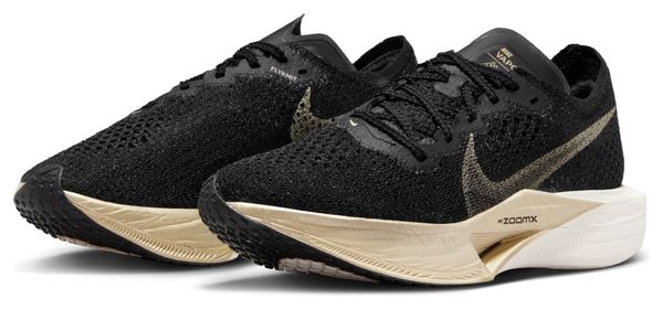 Nike ZoomX Vaporfly Next% 3 Zwart Goud Dames Hardloopschoenen