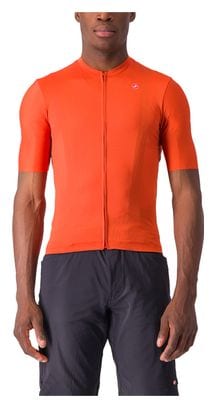 Castelli Unlimited Entrata 2 Orange Short Sleeve Jersey