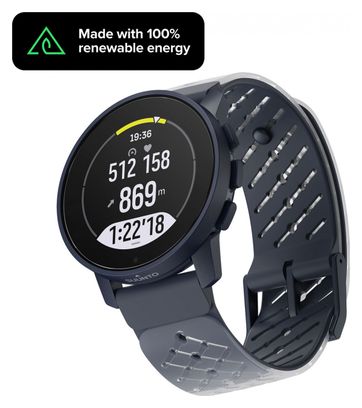Gerenoveerd product - Suunto 9 Peak Pro Ocean Blue GPS horloge