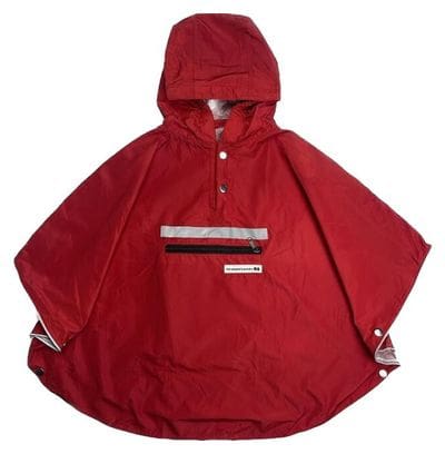 Poncho Enfant The Peoples 3.0 Rouge