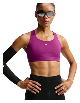 Nike Swift High Support Pink Women's Sports Bra