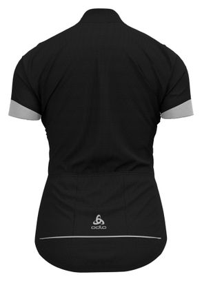 Odlo Essentials 1/2 Zip Jersey met korte mouwen Zwart