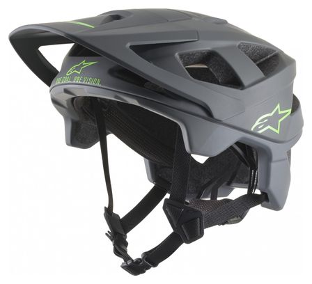 Alpinestars Vector Pro Atom Mat Helm Schwarz/Grau