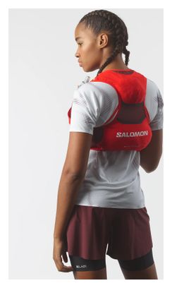 Mochila de hidratación Salomon S/Lab Pulsar 3 Roja Unisex